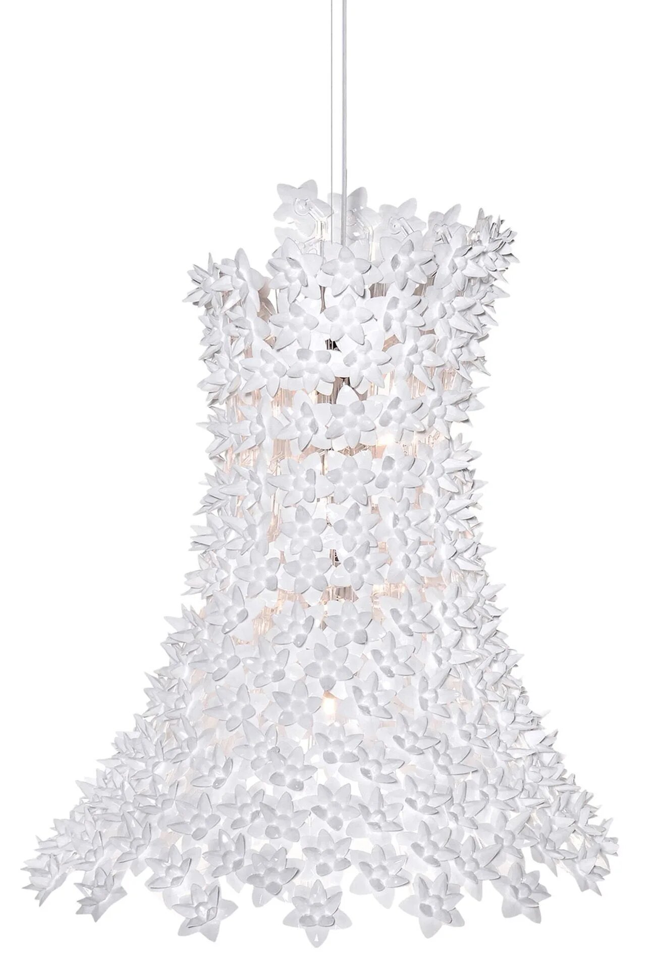 Bloom Pendant Lamp - Murano Glass by Kartell Lamps Pendant Lamps